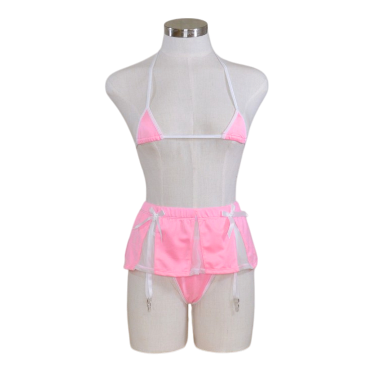 113 Micro Bikini Cheerleader Skirt Set