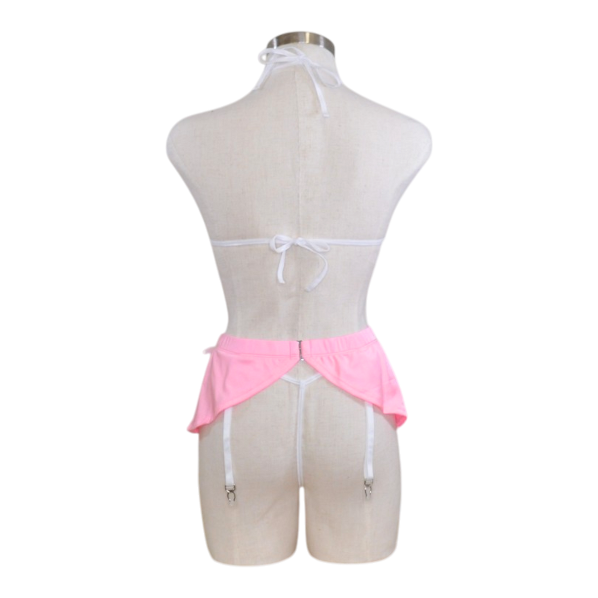113 Micro Bikini Cheerleader Skirt Set