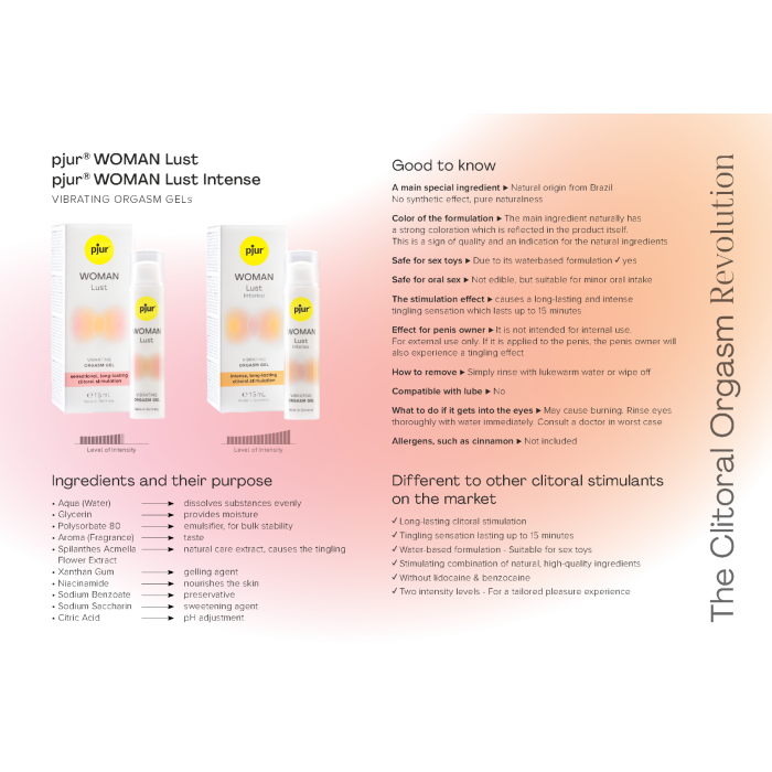 Pjur Woman Lust Stimulating Gel