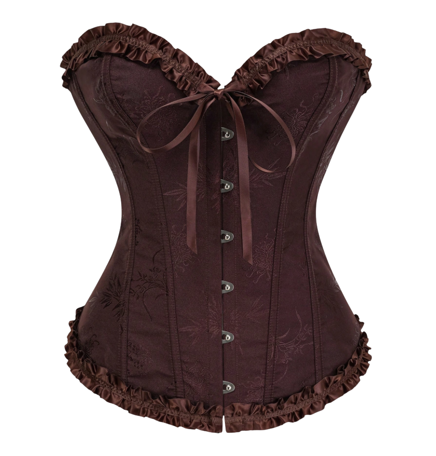 26046 Floral Corset Top