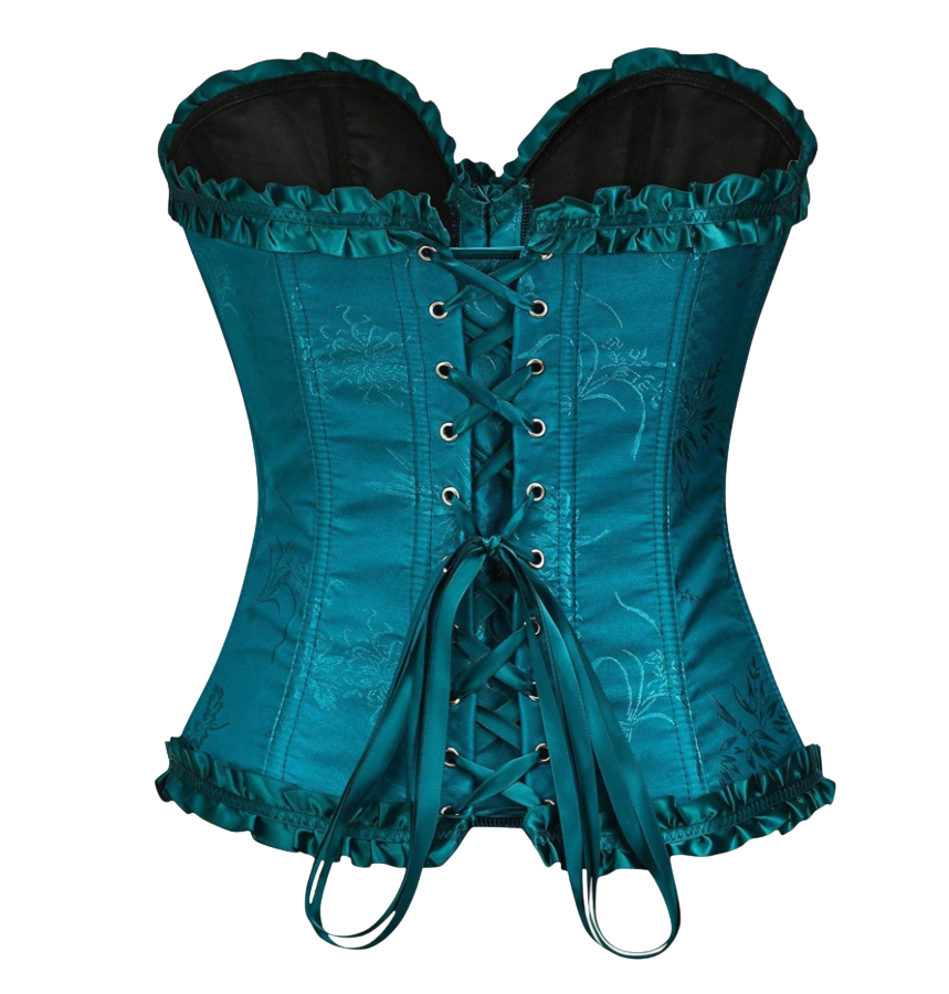 26046 Floral Corset Top