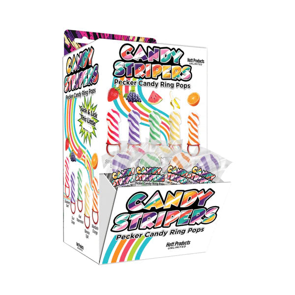 Candy Stripers Pecker Candy Ring Pop