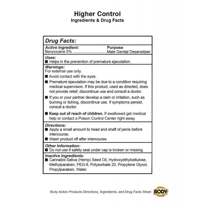 Higher Control for Men Trial Size