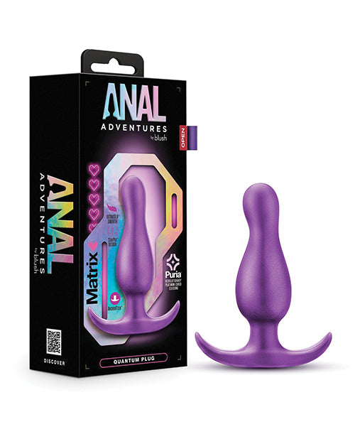 Blush Anal Adventures Matrix Quantum Plug Purple