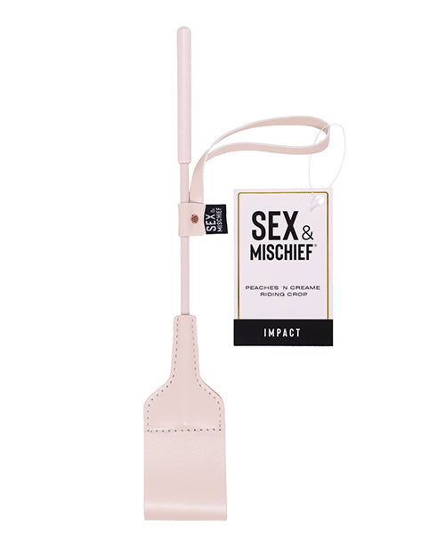 Sex & Mischief Peaches 'N Cream Riding Crop