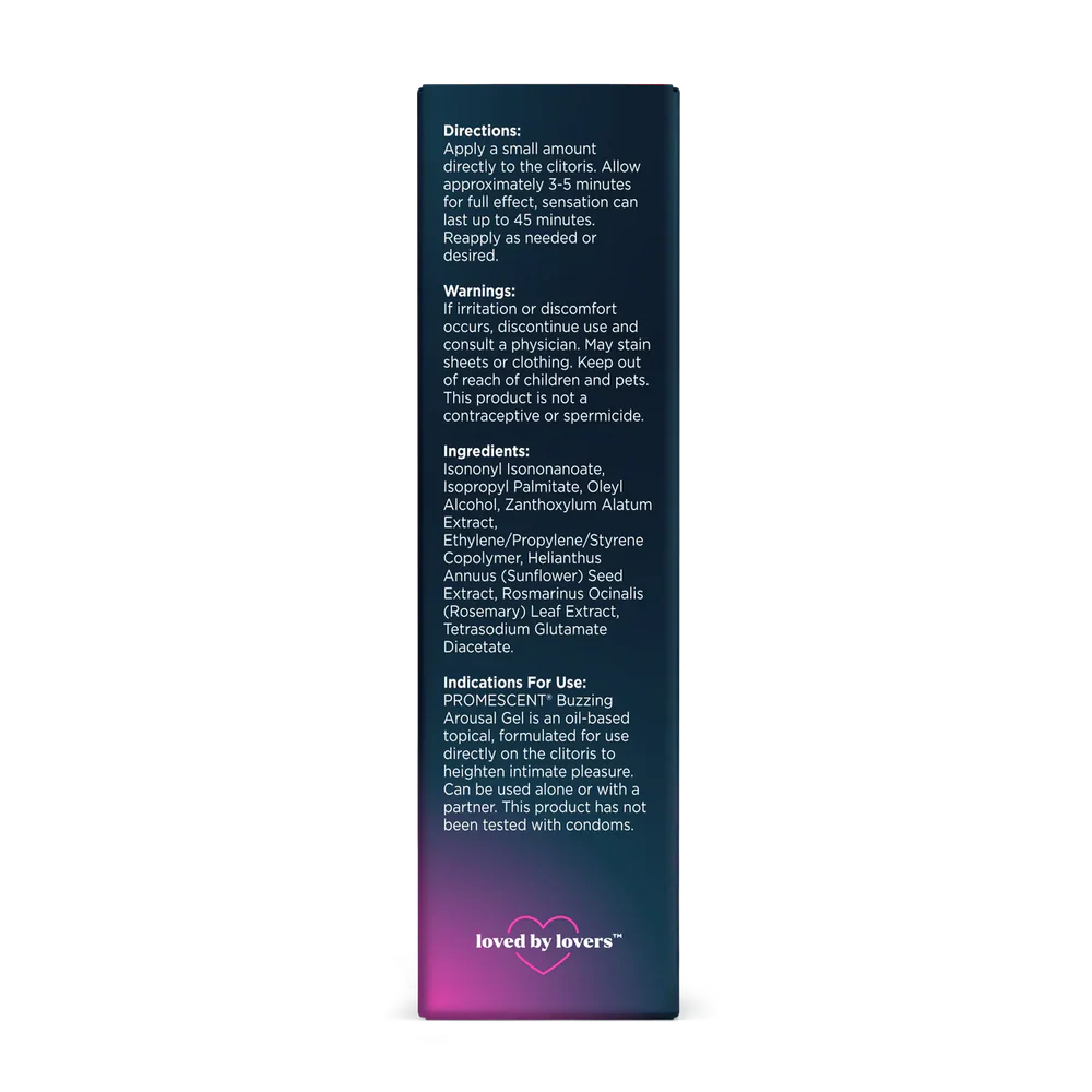 Promescent Female Arousal Buzzing Gel 15ml