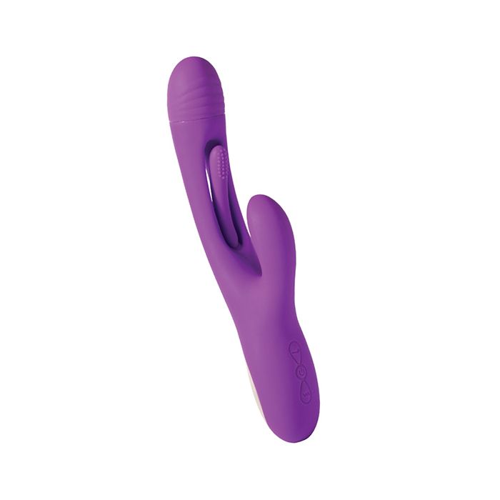 Bora G-Spot Tapping Rabbit Vibrator Purple