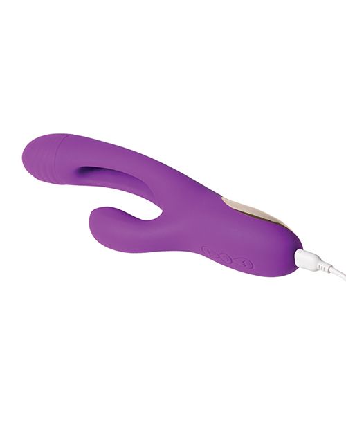 Bora G-Spot Tapping Rabbit Vibrator Purple