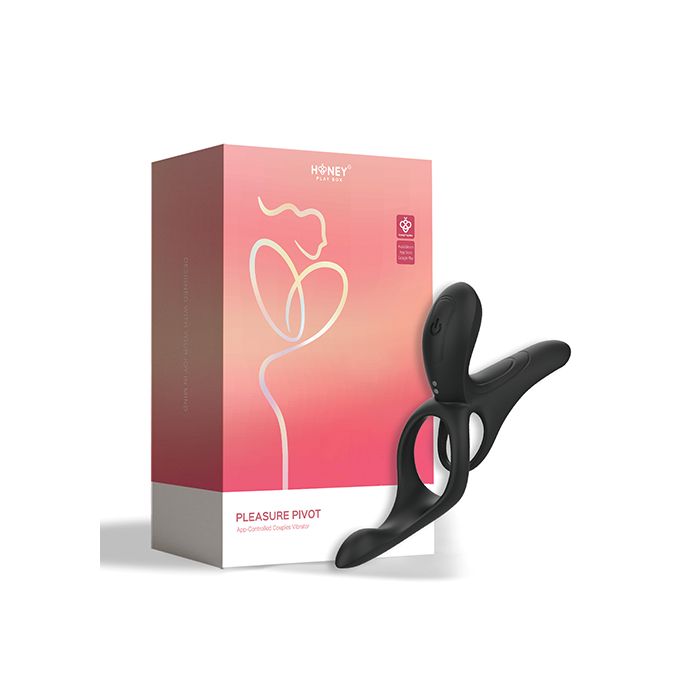 Pleasure Pivot App-Controlled Couples Vibrator Pleasure Pivot App-Controlled Couples Vibrator