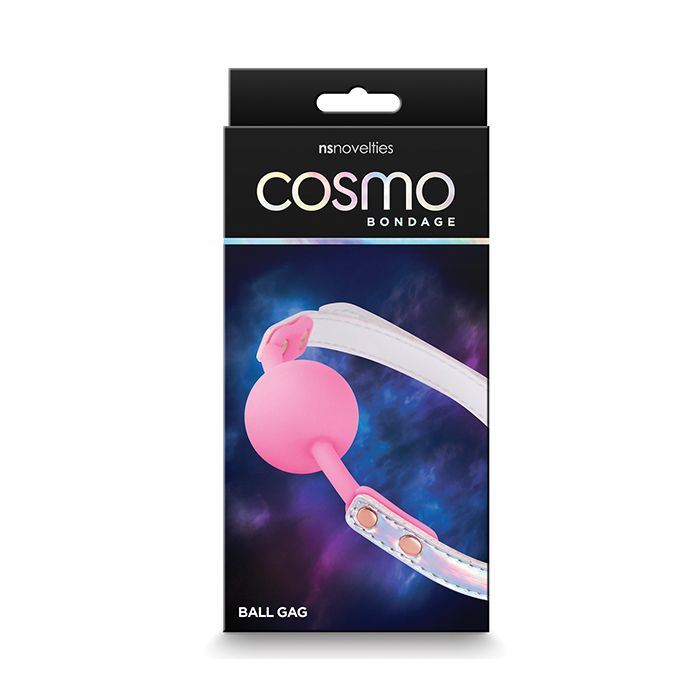 Cosmo Bondage Ball Gag Rainbow
