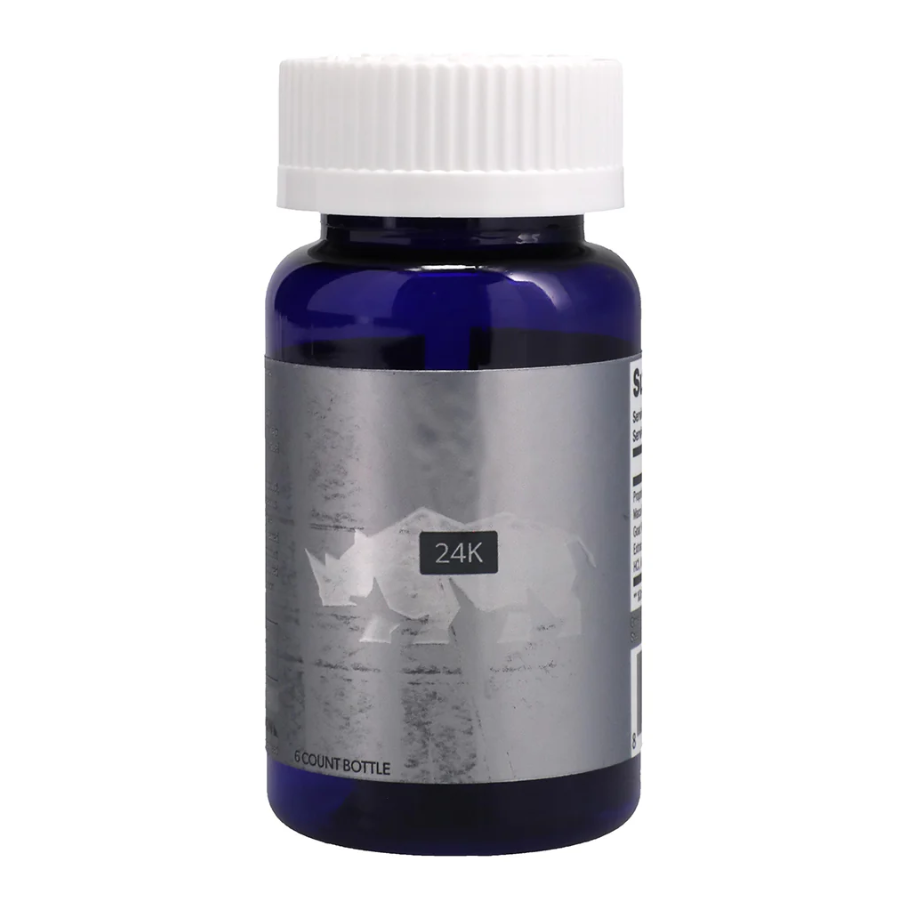 Rhino 24K Platinum Bottle - 6 count