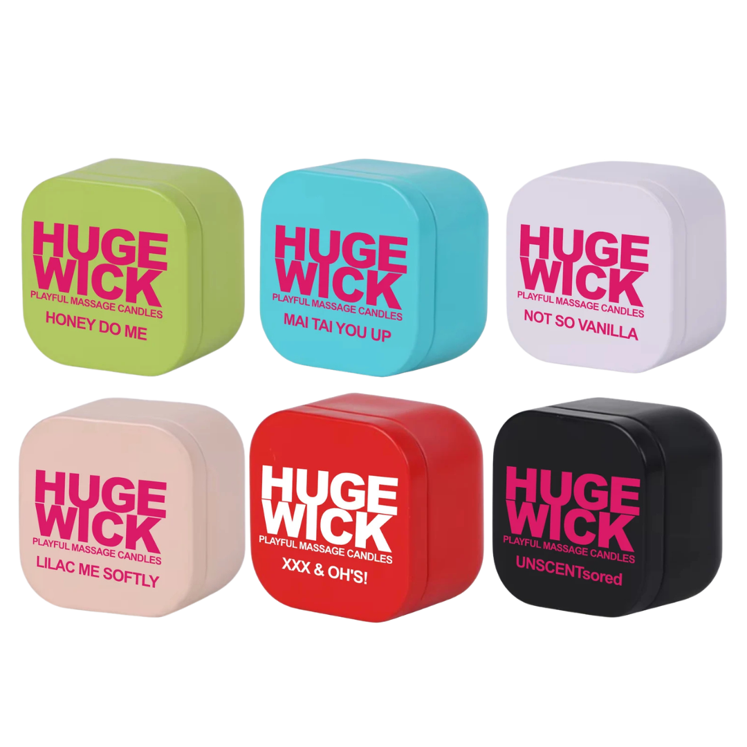 Huge Wick Playful Massage Candle