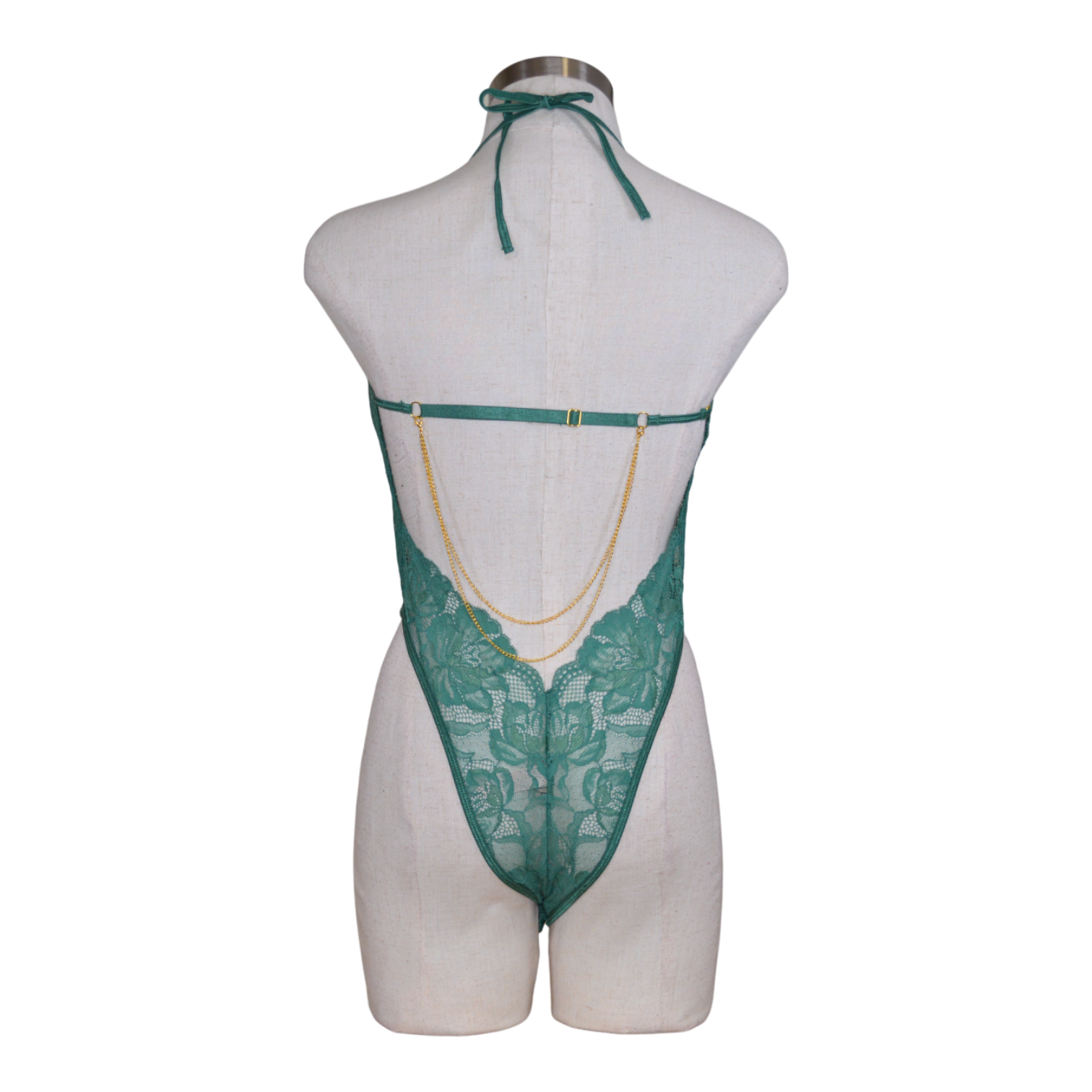 2440 Green Lace Teddy