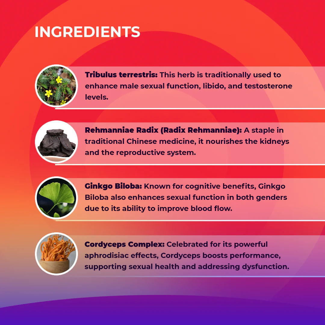 Nuud Stamina Aphrodisiac Gummies