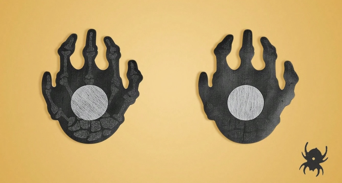 Skeleton Hand Pasties