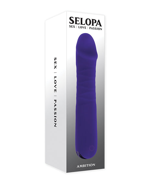 Selopa Ambition Thrusting Vibrator Purple