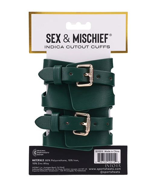 Sex & Mischief Indica Cutout Cuffs