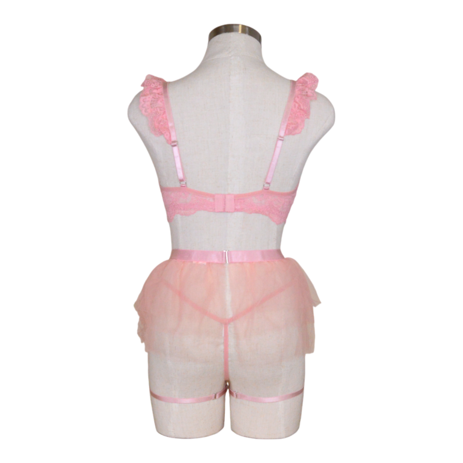 32872 Garter Skirt Set