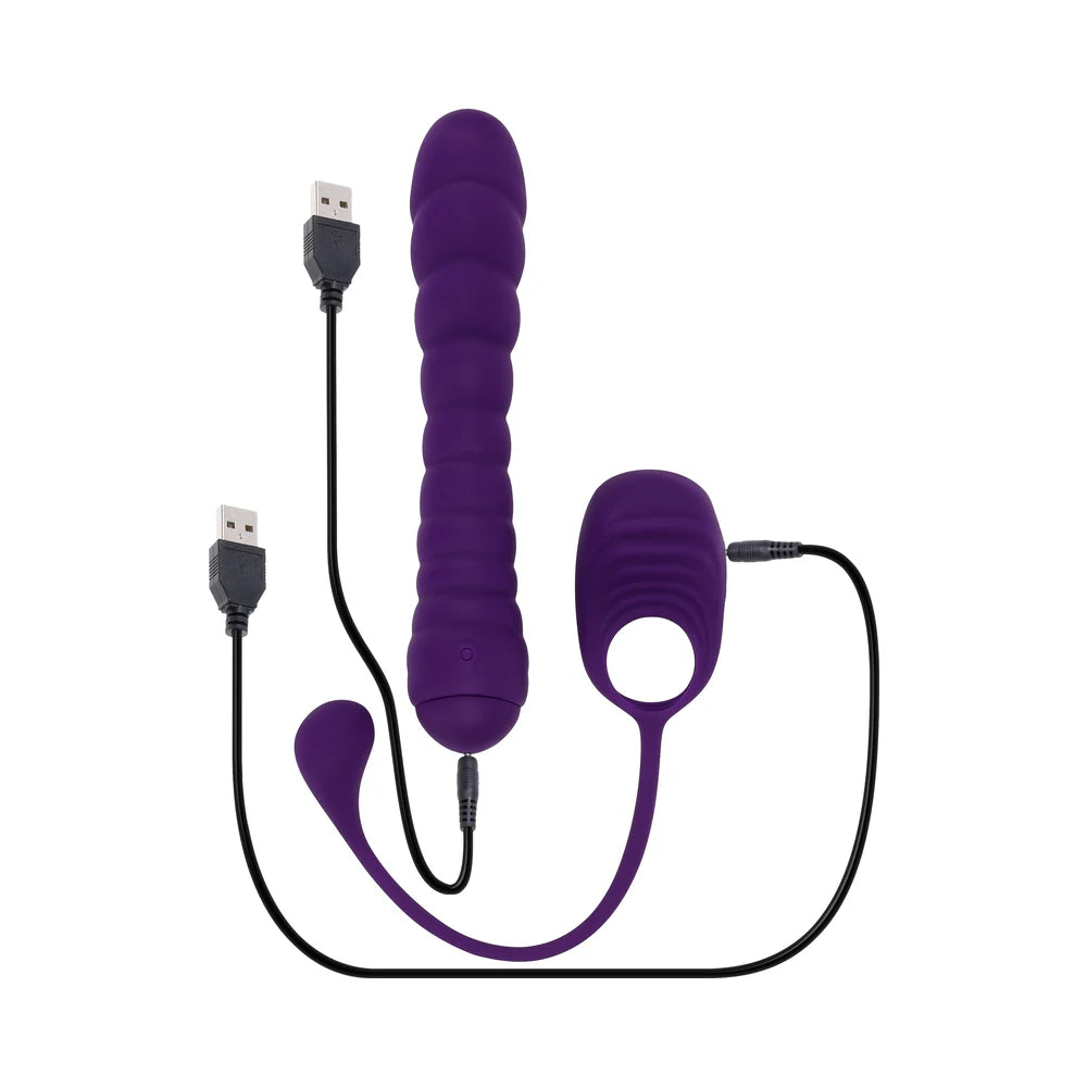 Playboy Twisted Playground Rechargeable Triple Stimulator Vibe