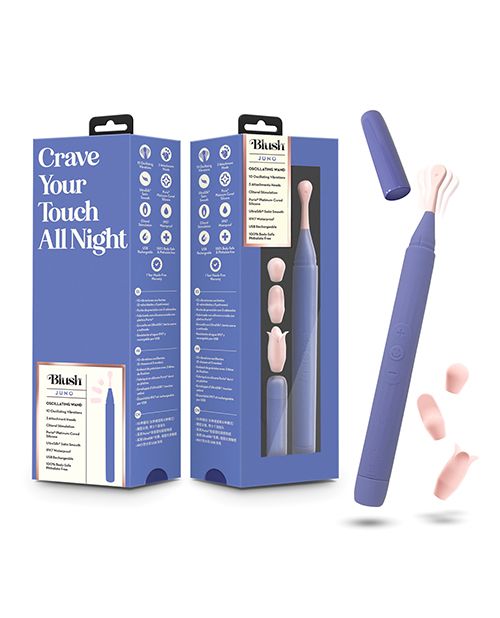 Blush Juno Oscillating Wand Purple