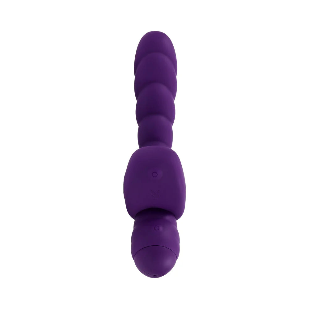 Playboy Twisted Playground Rechargeable Triple Stimulator Vibe