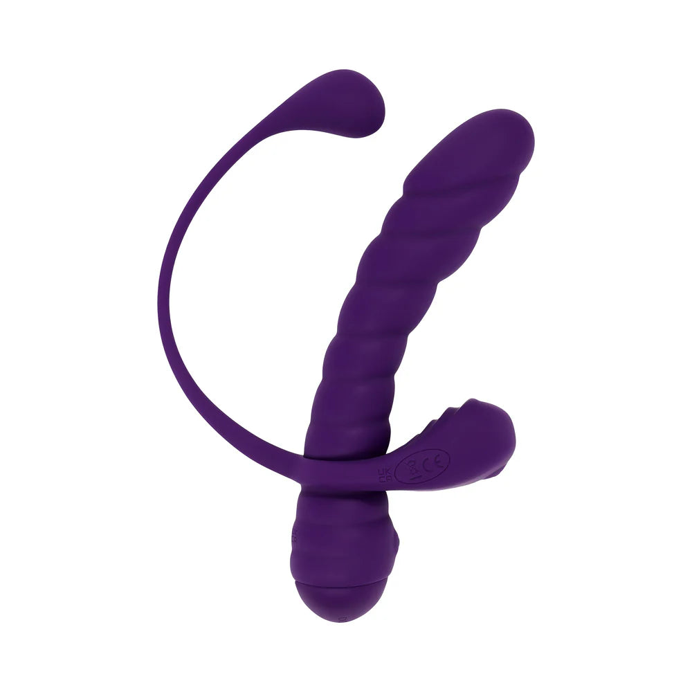Playboy Twisted Playground Rechargeable Triple Stimulator Vibe