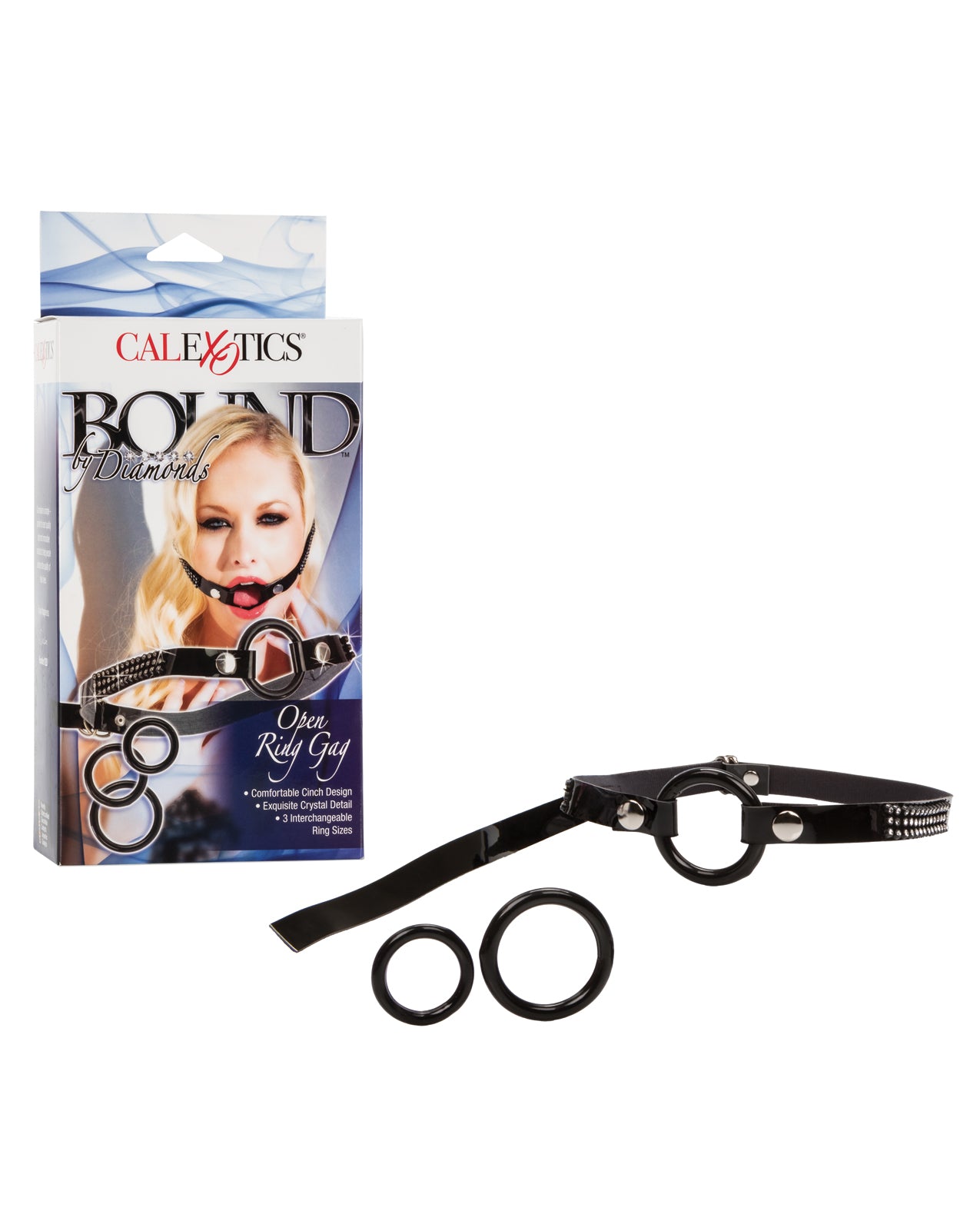 Bound by Diamonds Open Ring Gag