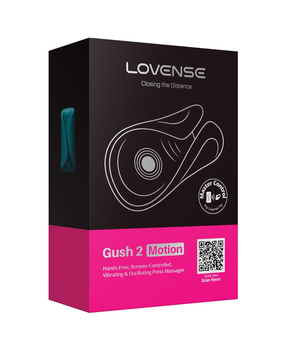 Lovense Gush 2 Motion Handsfree Masturbator - Teal