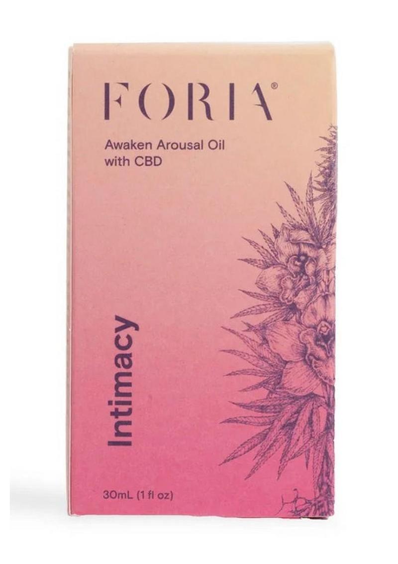 Foria Awaken Arousal Oil with CBD