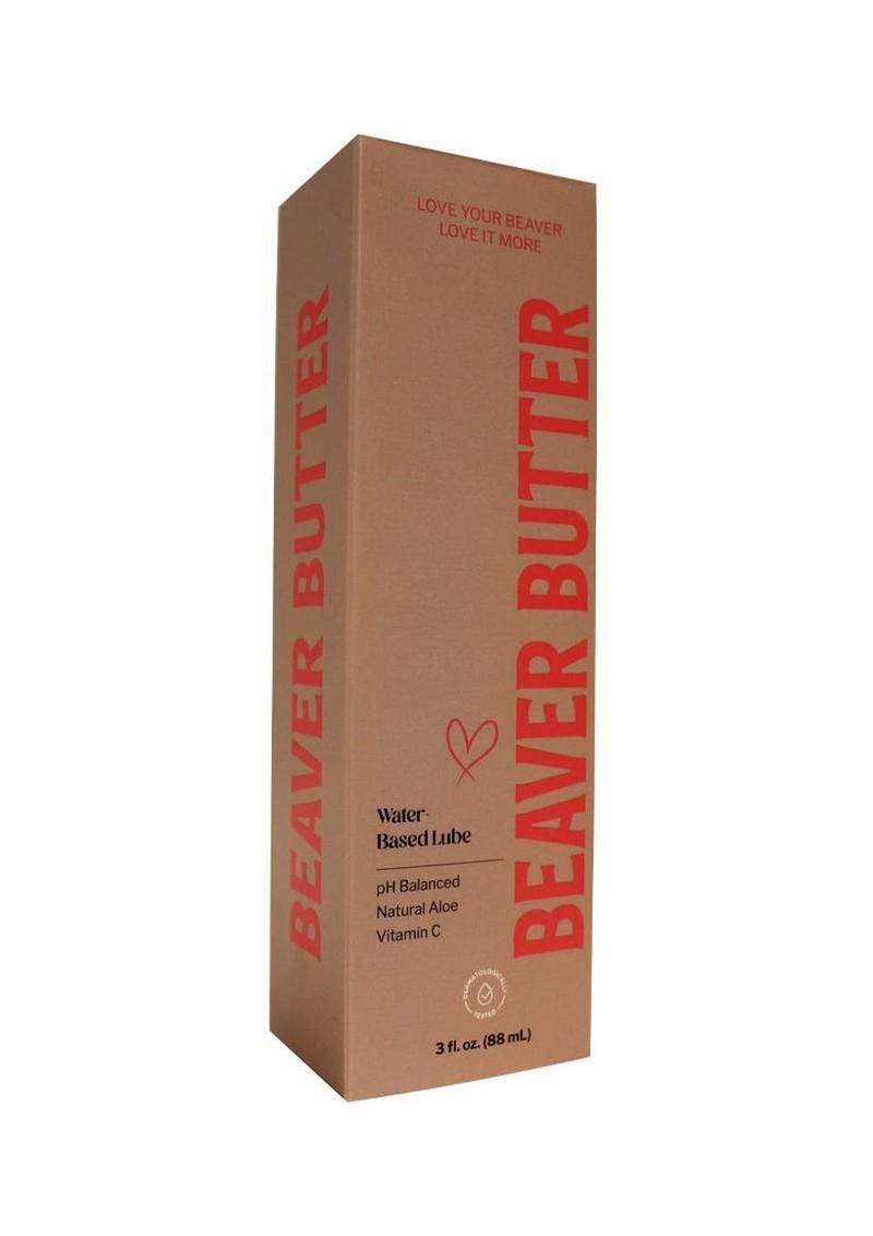 Beaver Butter Water Based Lubricant 3oz