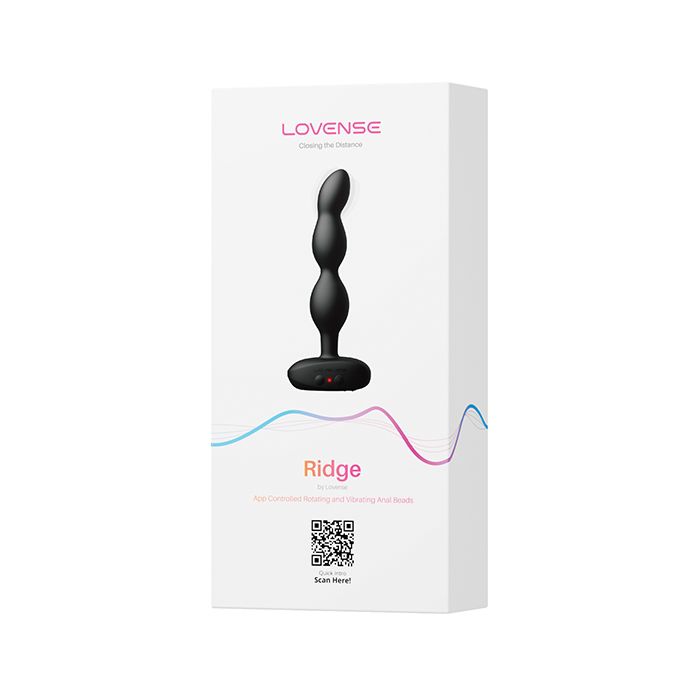 Lovense Ridge Bumpy Anal Plug Bluetooth Vibrator