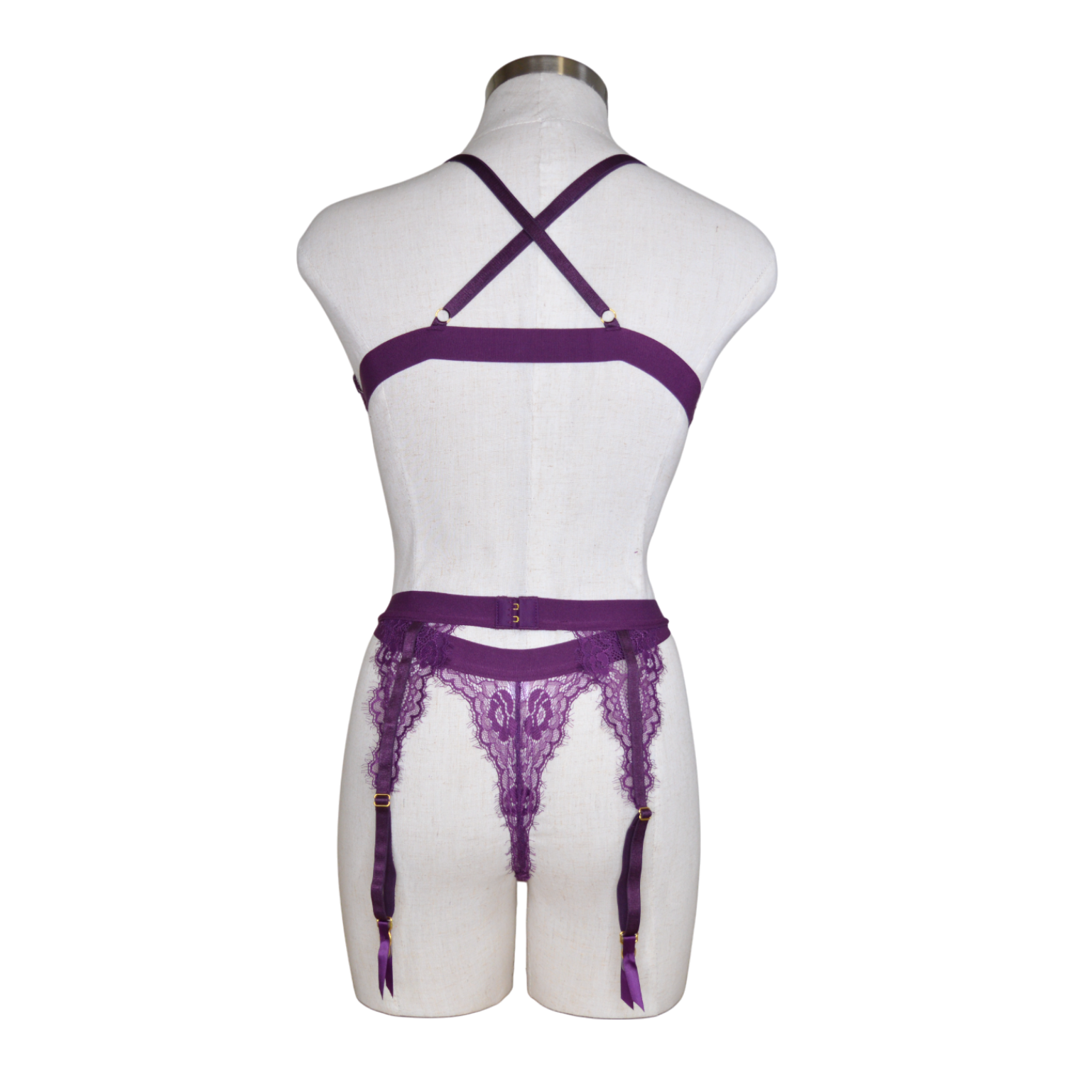 863 Floral Eyelash Lace Set