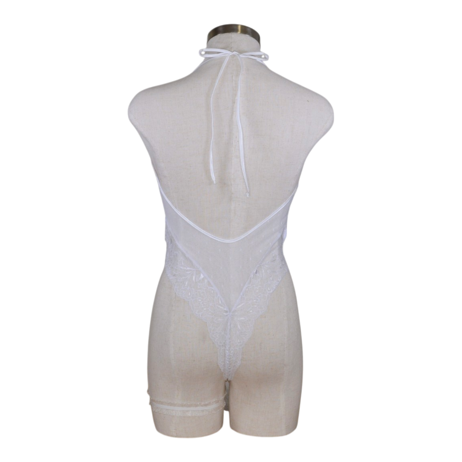 80016 Sheer Lace Teddy