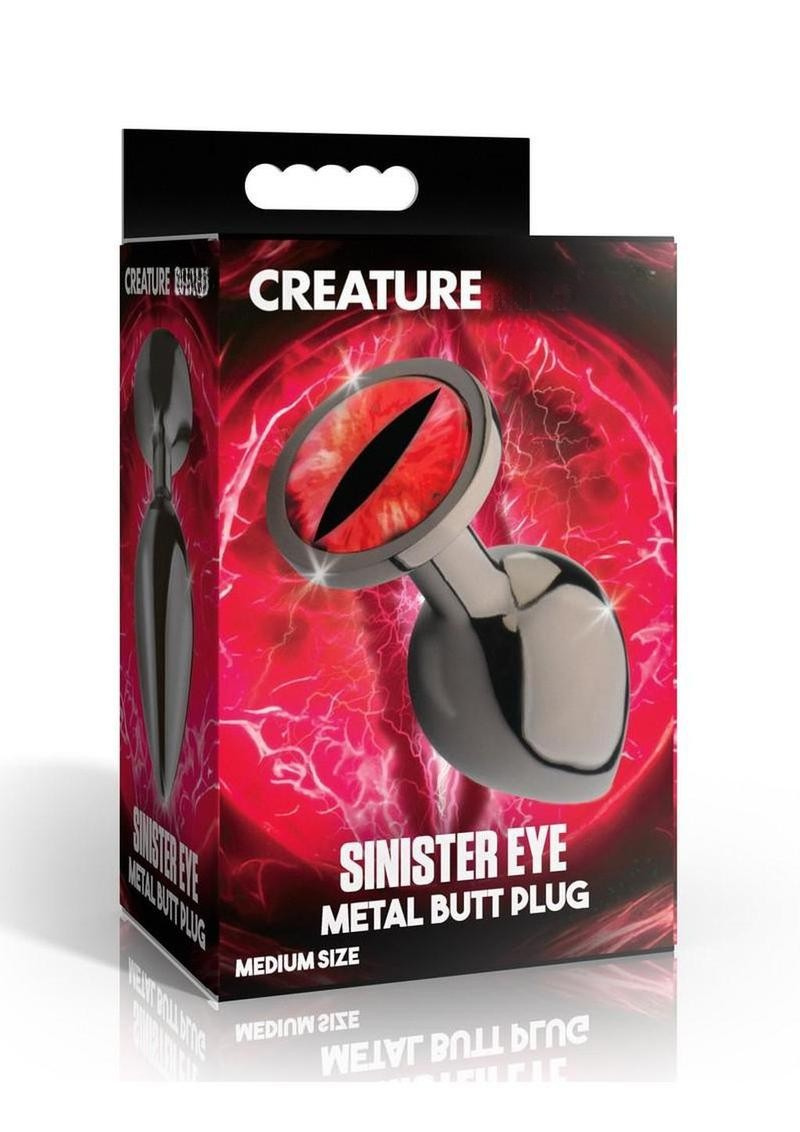 Creature Metal Anal Plug Sinister Eye Creature Metal Anal Plug Sinister Eye