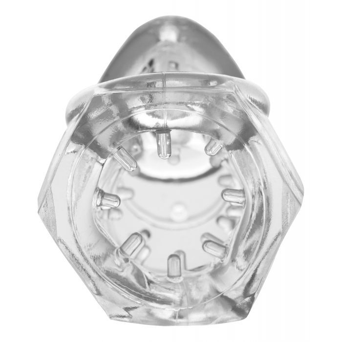 Master Series Detained 2.0 Restrictive Chastity Cage w/Nubs