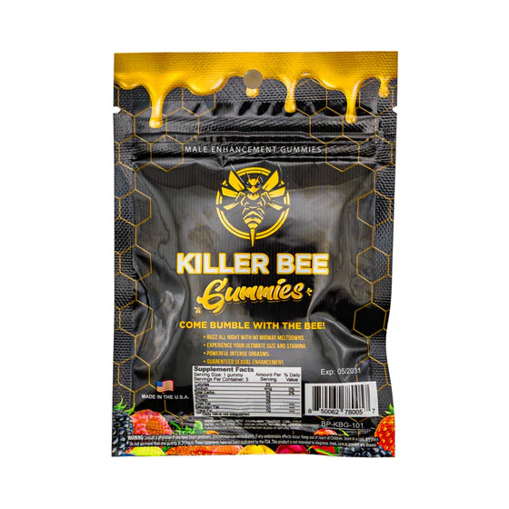 Killer Bee Gummies Men