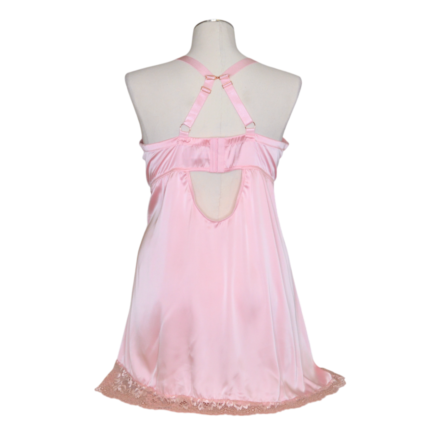 26112 Satin Underwire Chemise