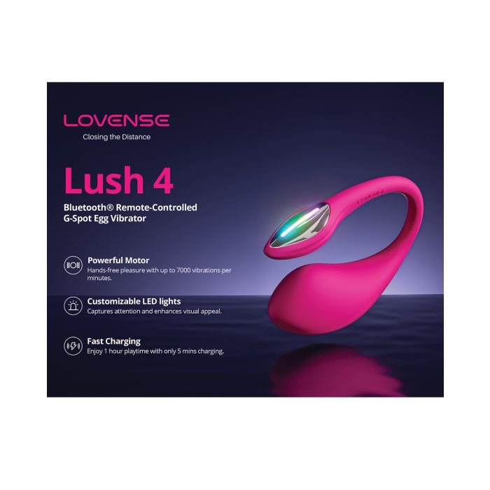 Lovense Lush 4.0 Bluetooth Vibrator