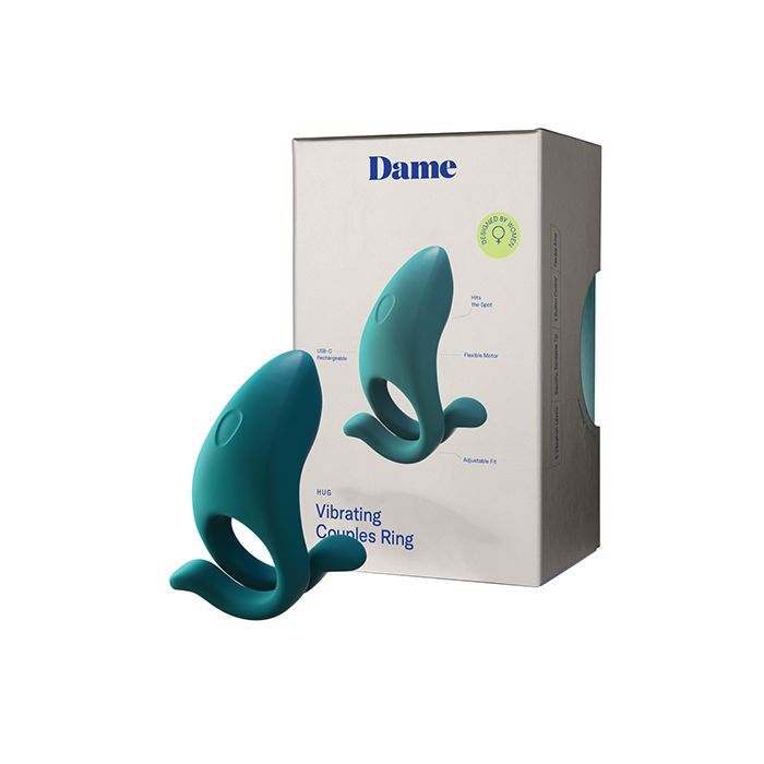 Dame Hug Vibrating Couples Ring