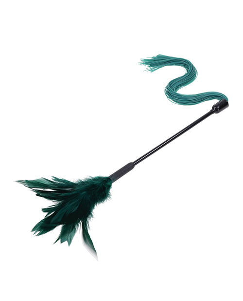 Sex & Mischief Indica Feather Tickler Green