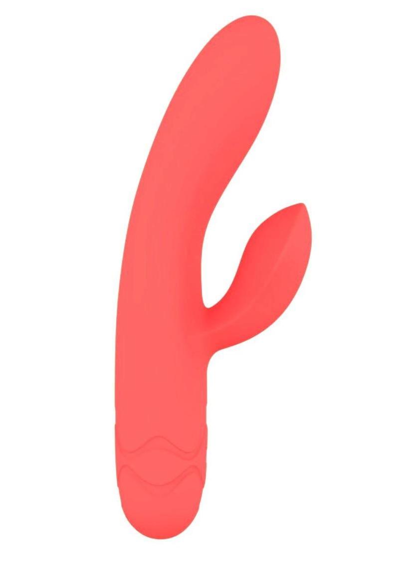 Hush Silicone Rabbit Vibrator Coral