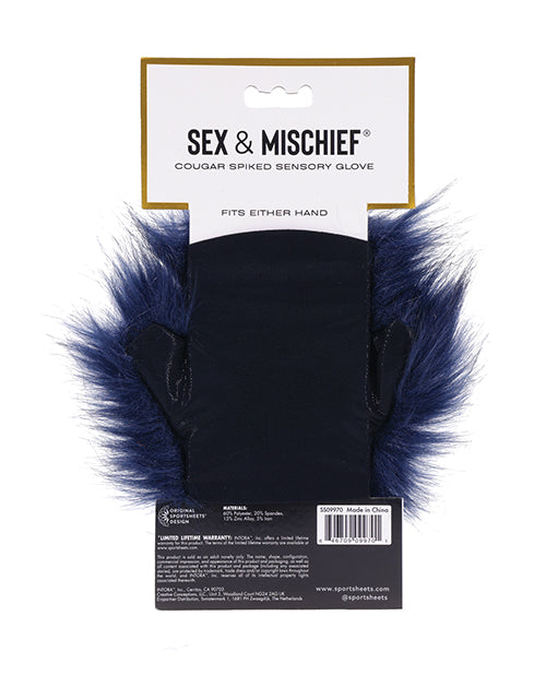 Sex & Mischief Cougar Spiked Sensory Glove