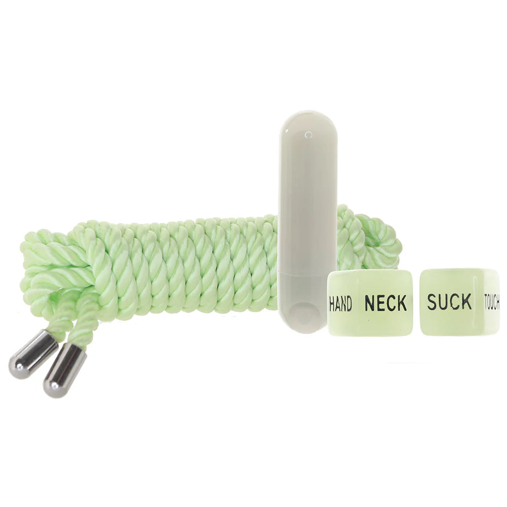 WhipSmart Glow in the Dark All in One Bondage Set (12 Piece)