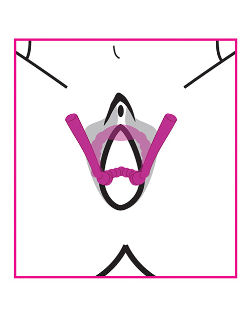 Frisky Petal Pusher Silicone Labia Spreader