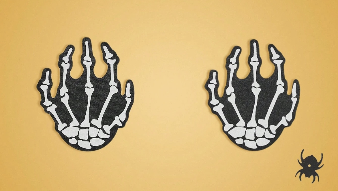 Skeleton Hand Pasties