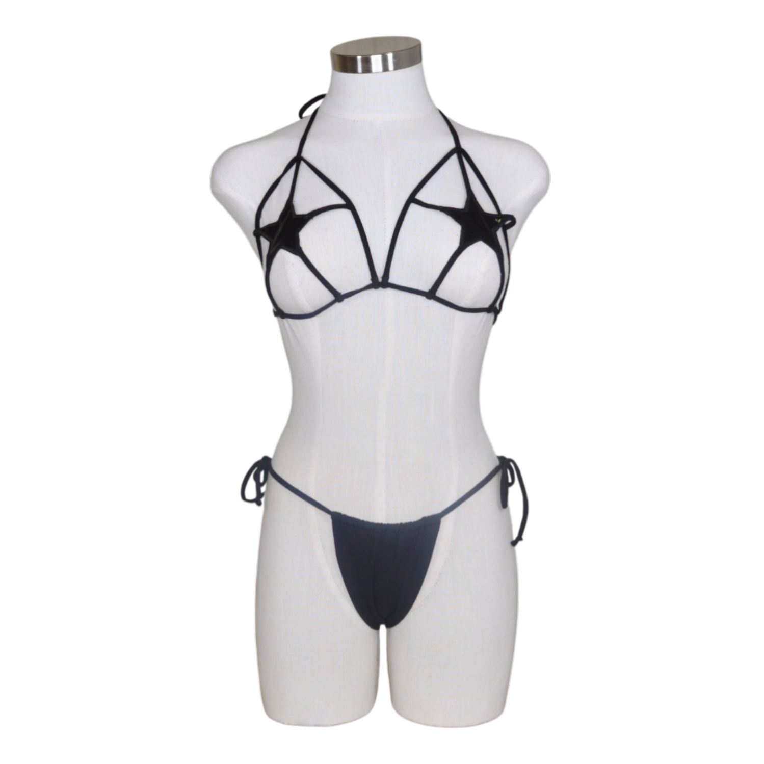 67070 Star Dancer Wet Look Bikini Set