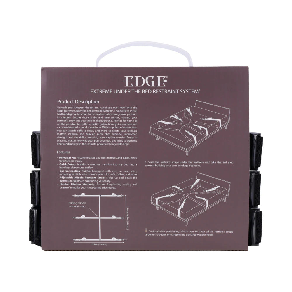 Sportsheets Edge Extreme Under the Bed Restraint System