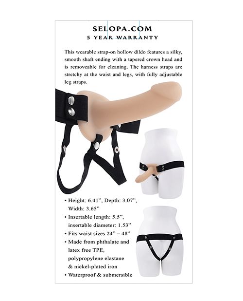 Selopa Our First Hollow Strap On