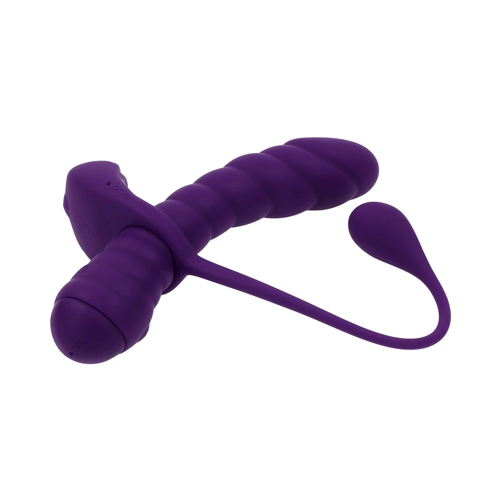 Playboy Twisted Playground Rechargeable Triple Stimulator Vibe