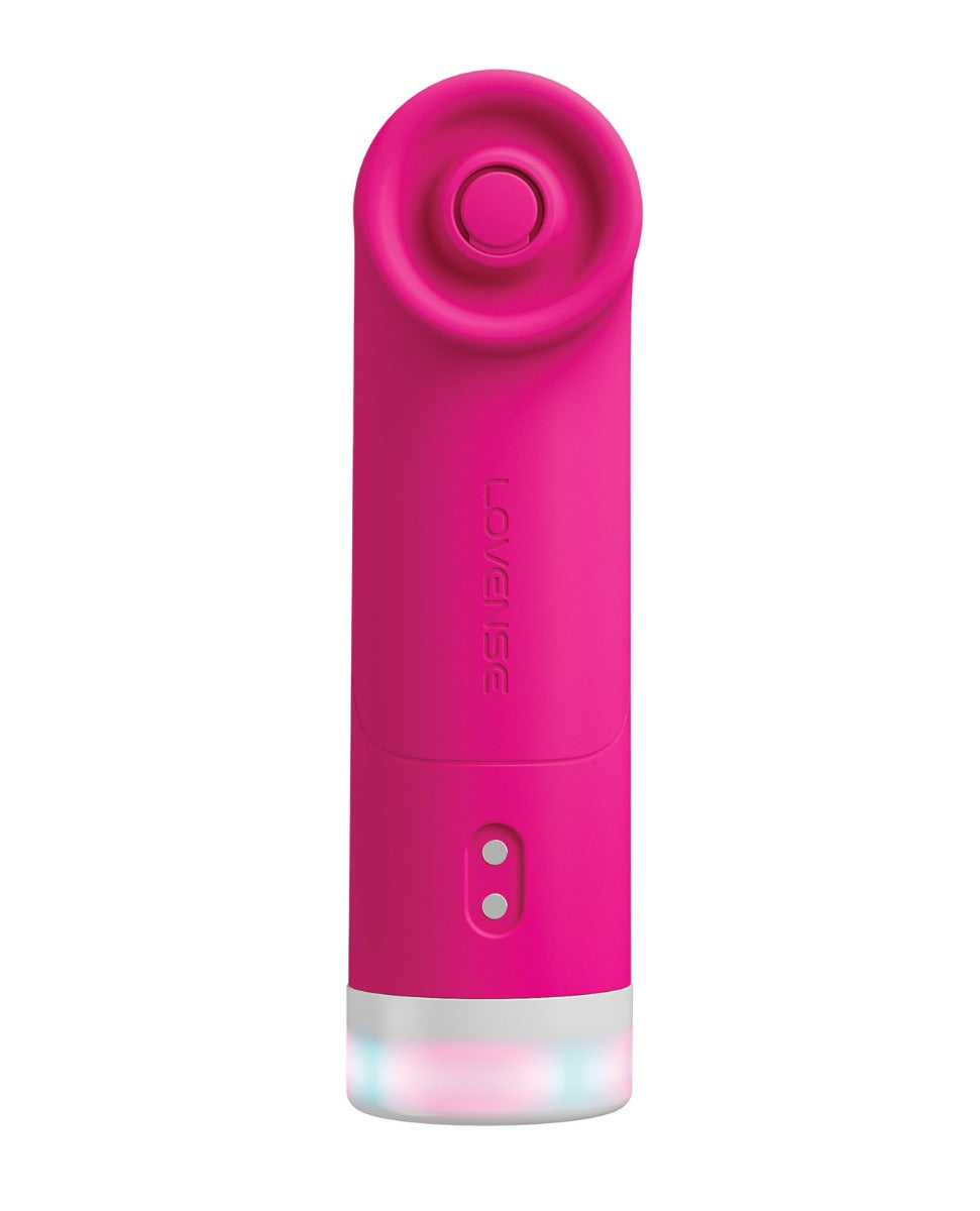 Lovense Fizz Dual-Head Clitoral Vibrator w/Suction & Tapping
